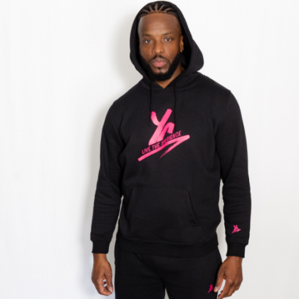 hoodie noir timeless homme femme Yescoach Xperience