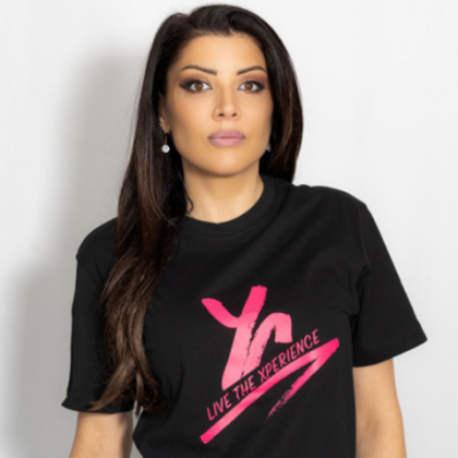 t-shirt timeless homme femme noir yescoach xperience